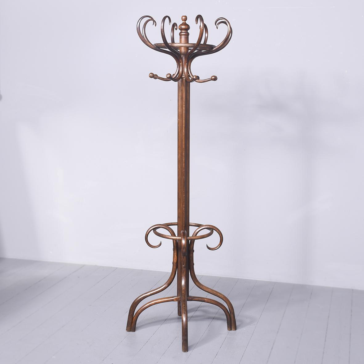 Quality Bentwood Hallstand Probably by Thonet (1 of 7) Quality Bentwood Hallstand Probably by Thonet (1 of 7)