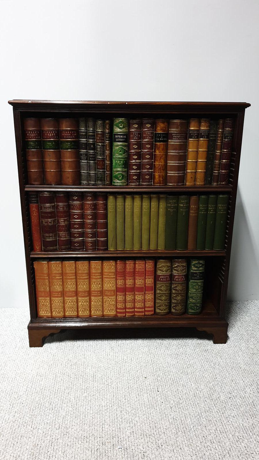 Regency Mahogany Adjustable Open Bookcase (1 of 1)