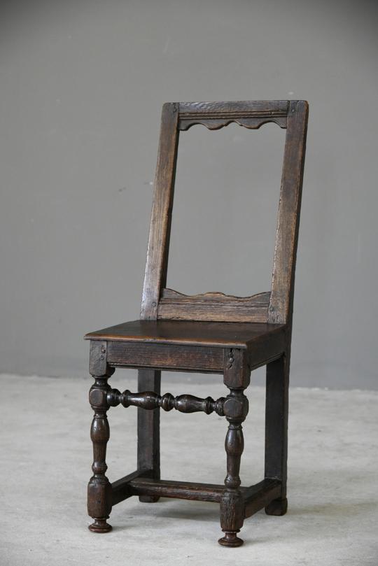 17th Century Oak Stool (1 of 10)