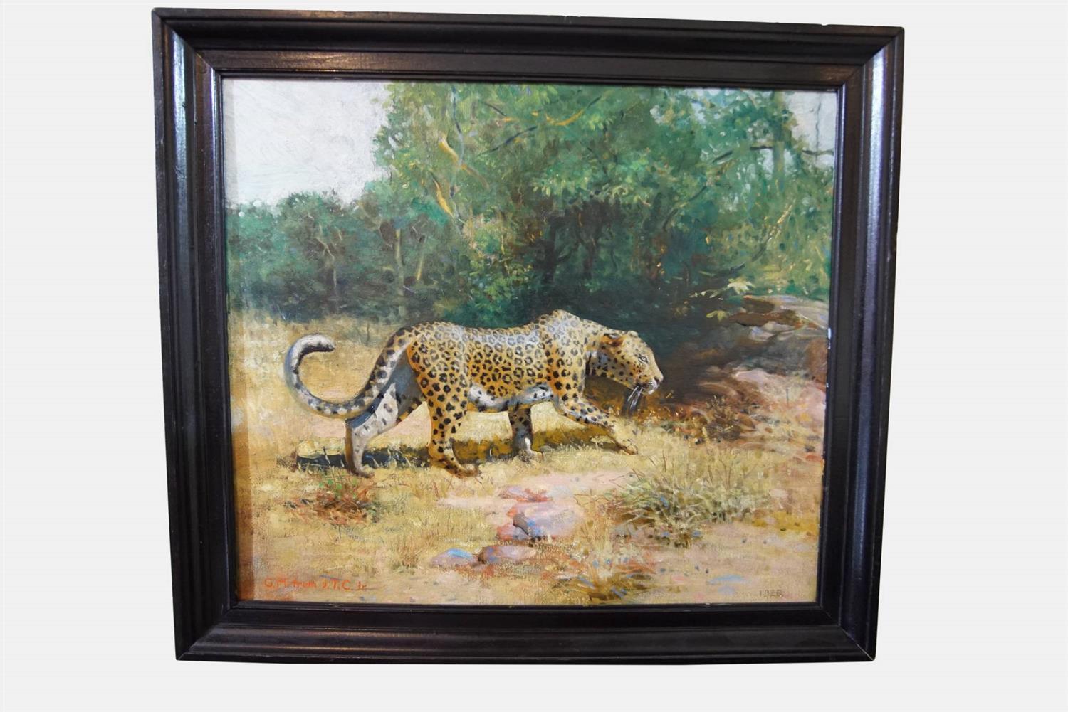 Oil on Canvas Leopard (1 of 3) Oil on Canvas Leopard (1 of 3)