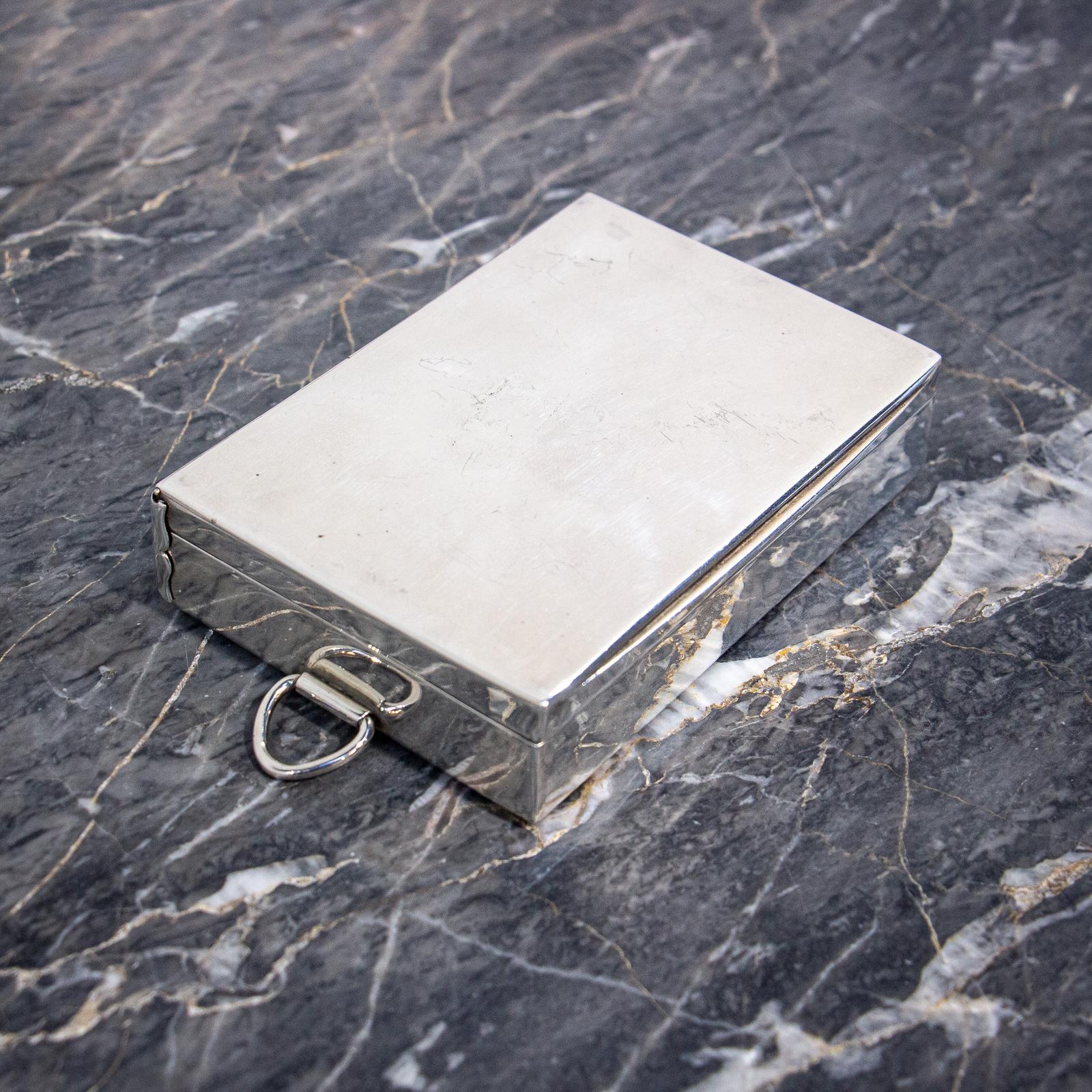 Victorian Silver Sandwich Box (1 of 8)