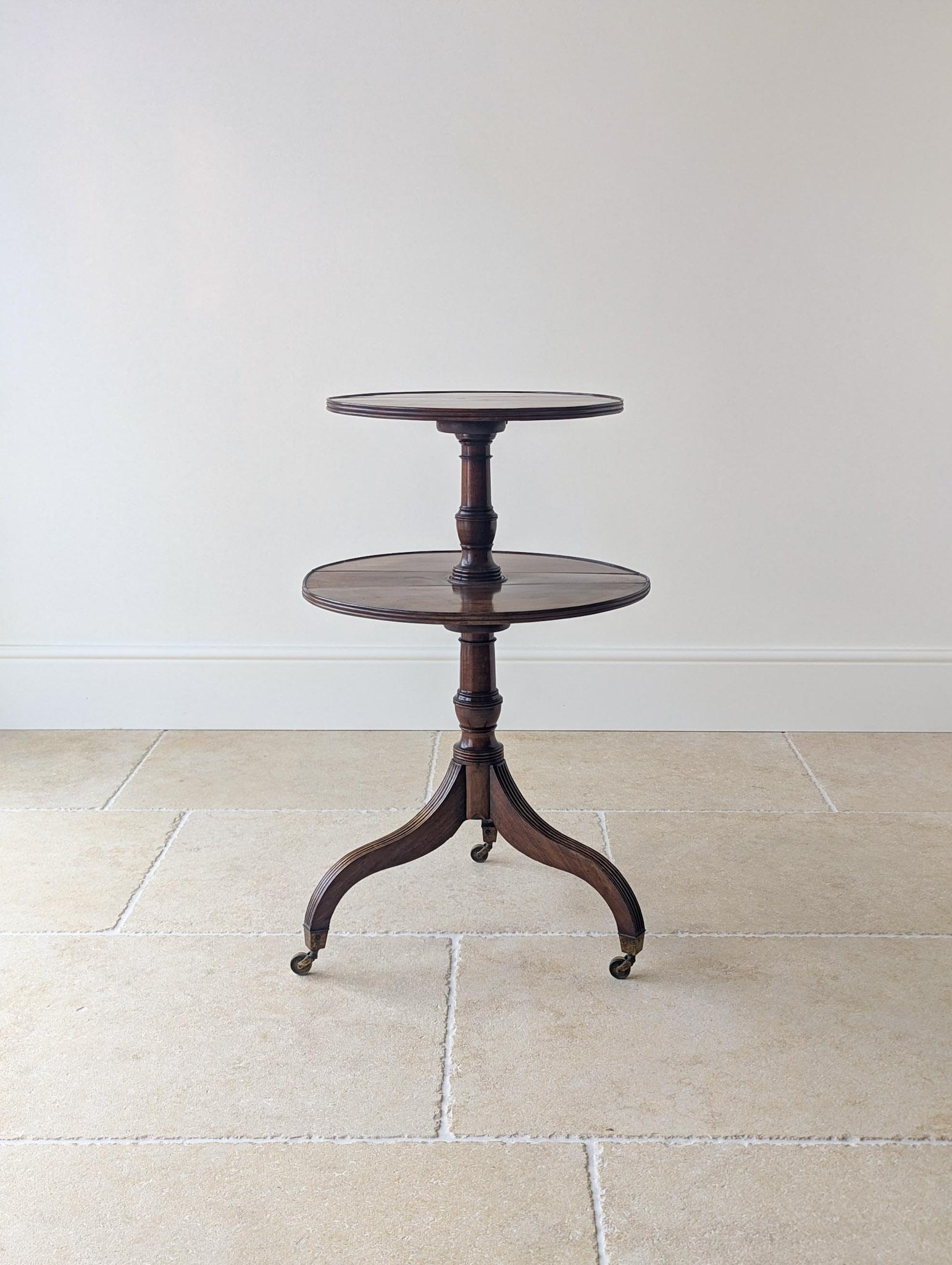 Antique Regency Mahogany Drop-leaf Dumb Waiter c.1820 (1 of 20) Antique Regency Mahogany Drop-leaf Dumb Waiter c.1820 (1 of 20)