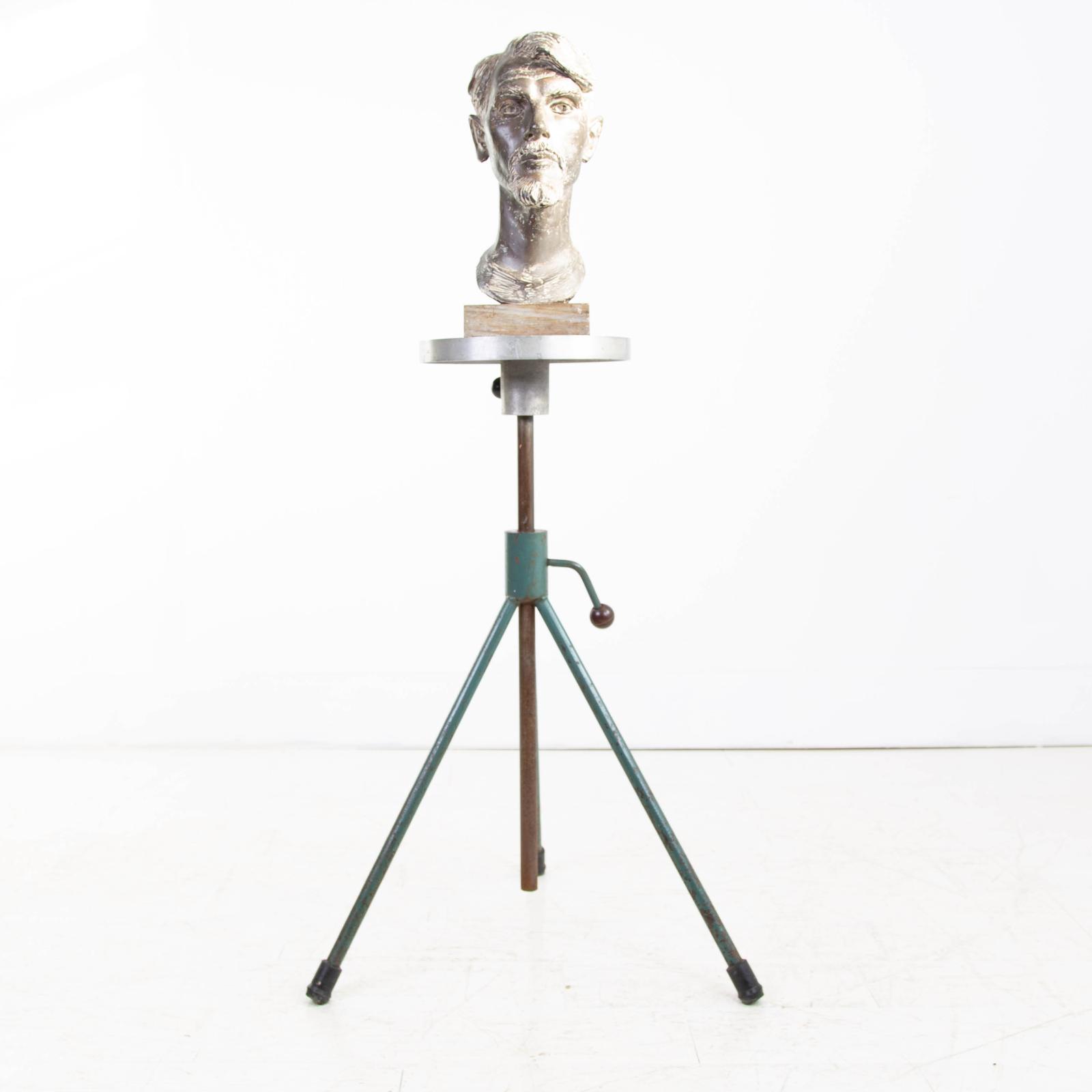 Attractive Metal Mid Century Sculpture Stand (1 of 9)