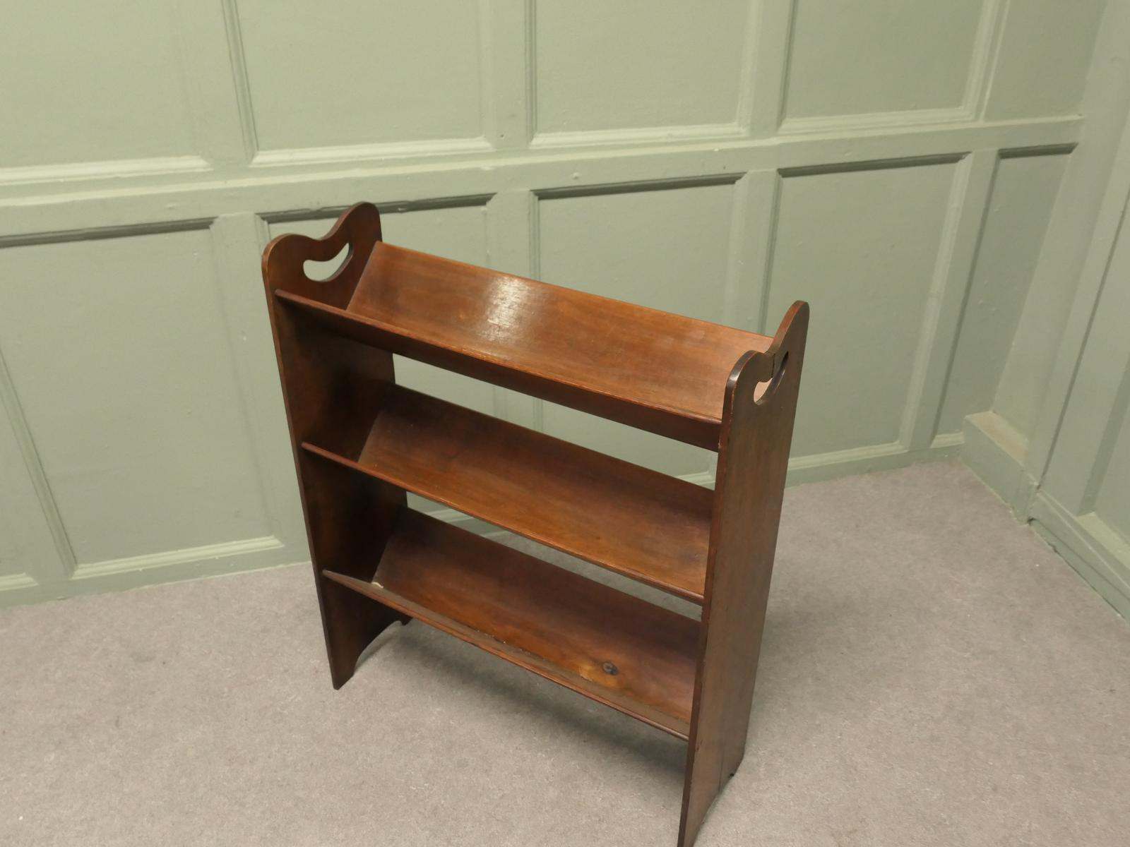 Arts and Crafts Open Front Slope-Shelf Book Trough (1 of 5) Arts and Crafts Open Front Slope-Shelf Book Trough (1 of 5)