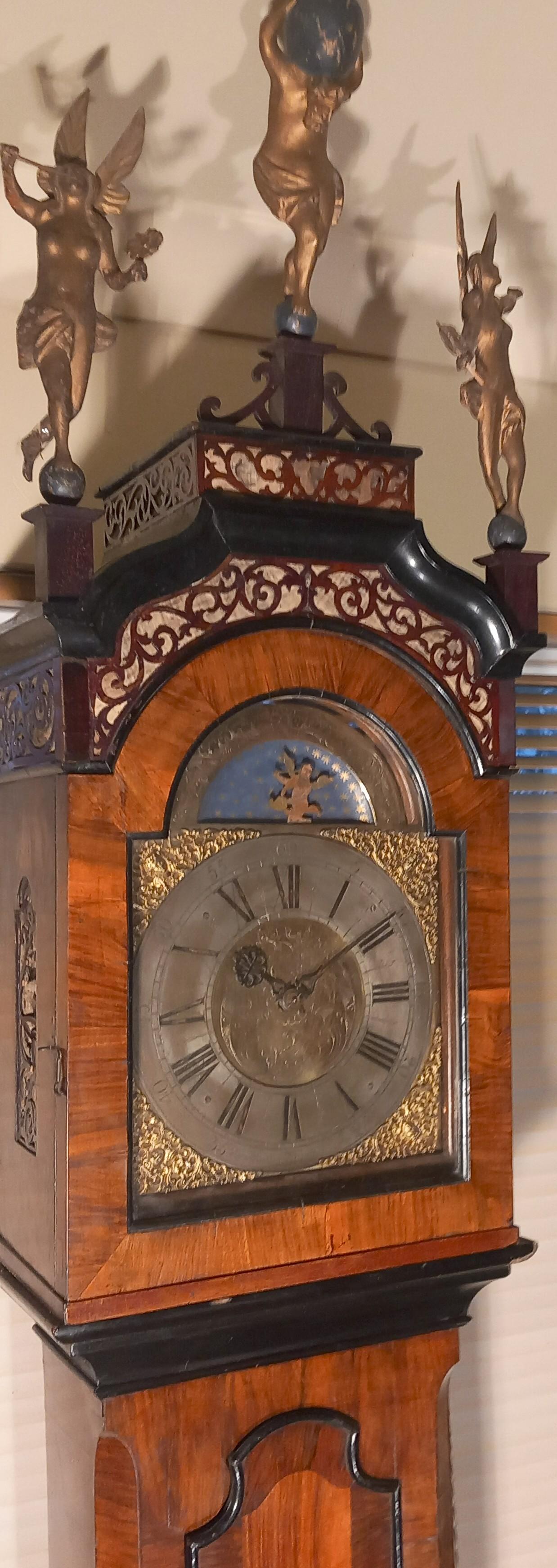 Dutch Automation Walnut Longcase Clock (1 of 6)