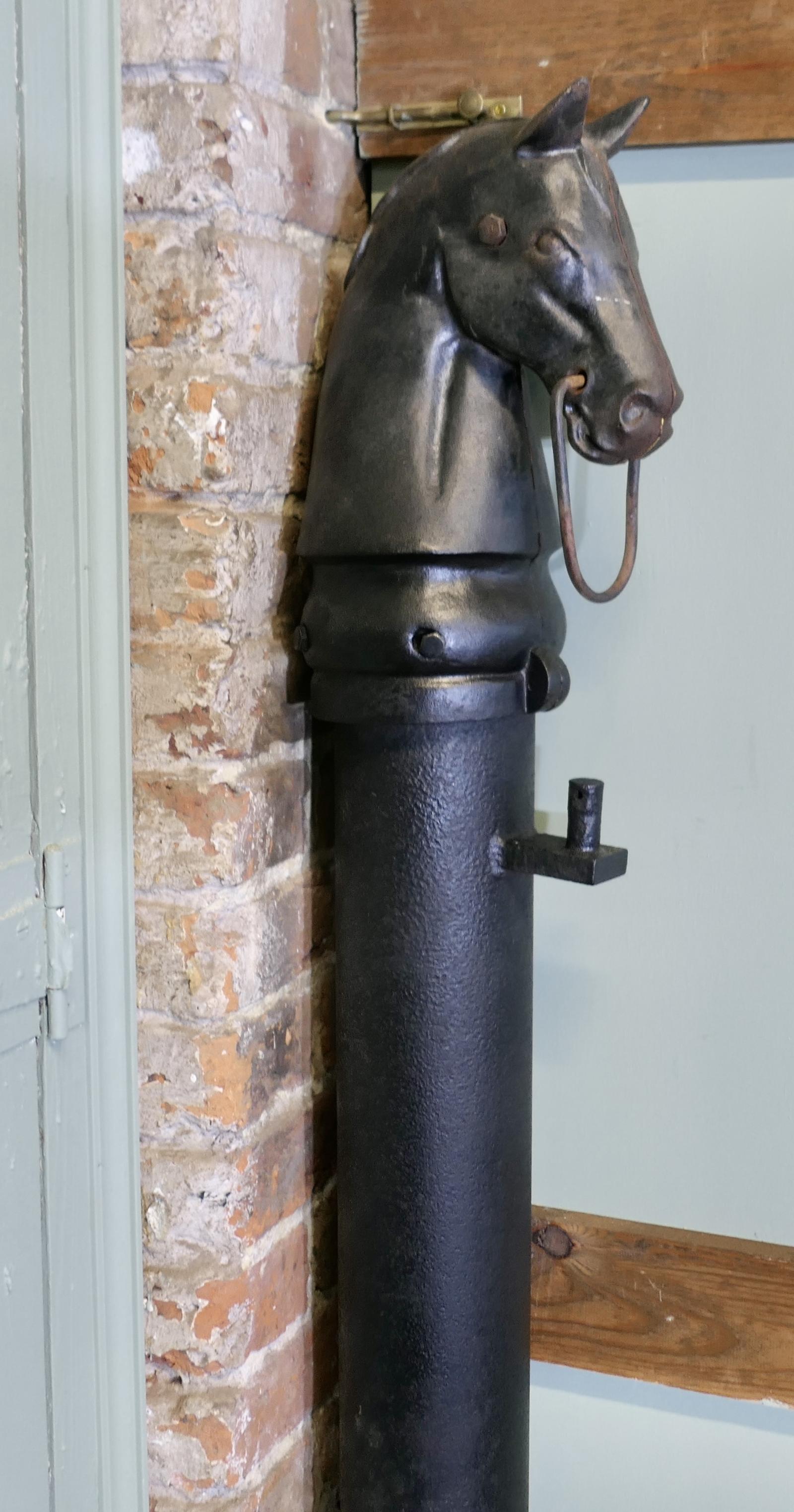 Cast Iron Horse Head, Hitching Post (1 of 5)