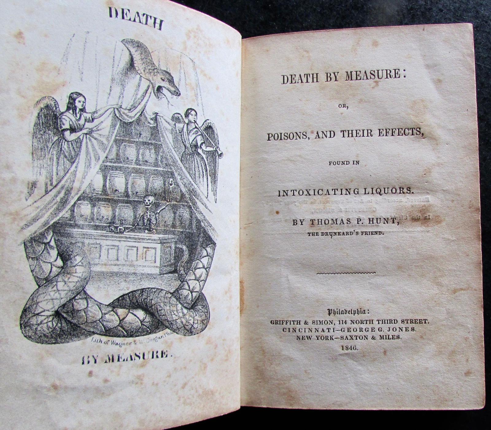 1846 Death by Measure Poisons & Their Effects in Intoxicating Liquor (1 of 4) 1846 Death by Measure Poisons & Their Effects in Intoxicating Liquor (1 of 4)