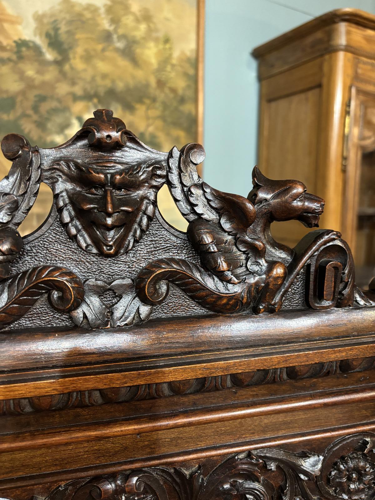 19th Century Italian Carved Savonarola Armchair | jmr-antiques-ltd