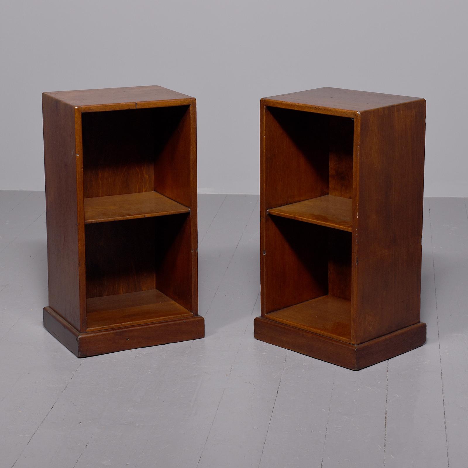 Quality Pair of Teak Open Bedside Cabinets (1 of 7)