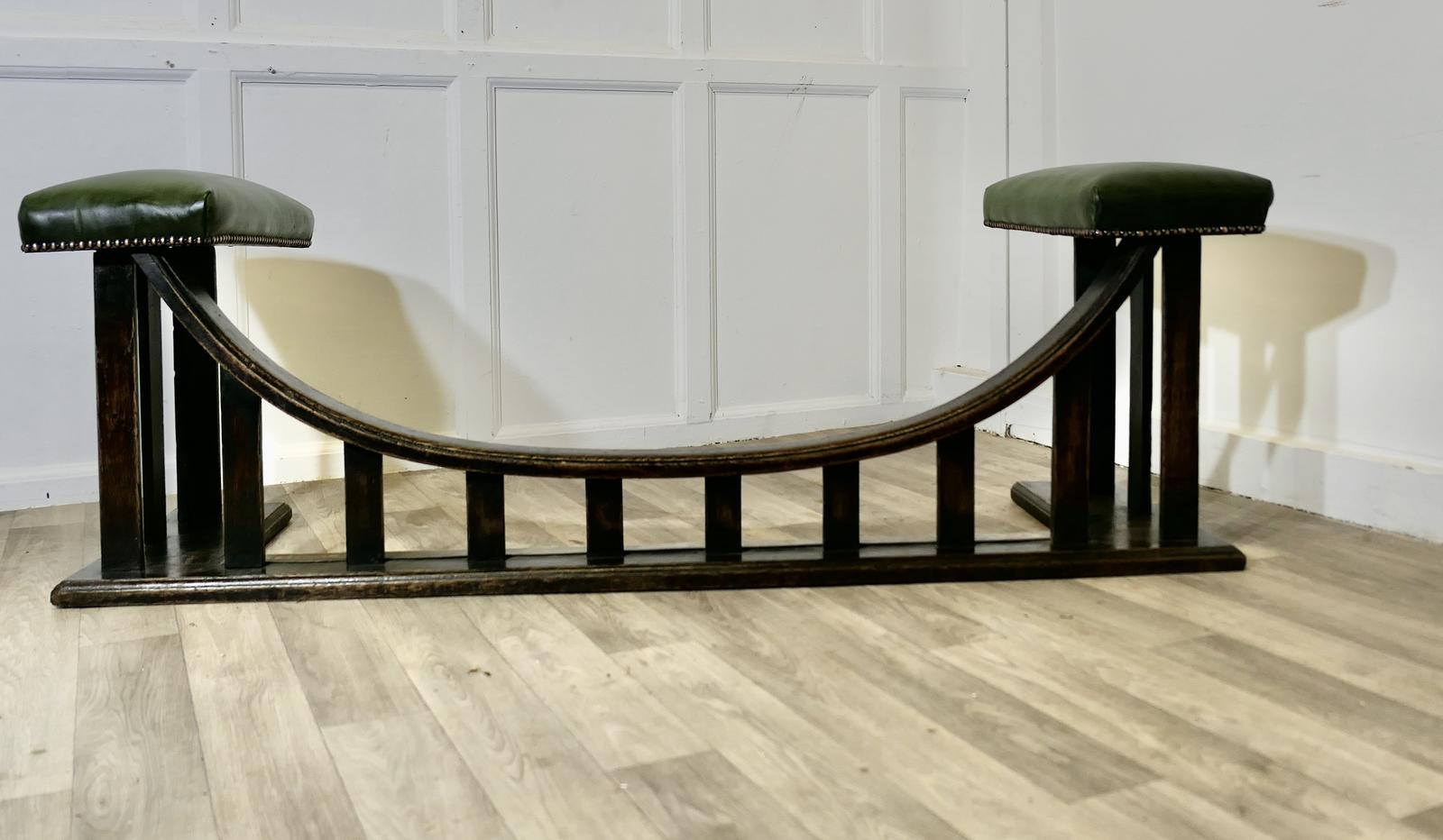 A William Birch Arts and Crafts Heavy Oak Fender (1 of 9)