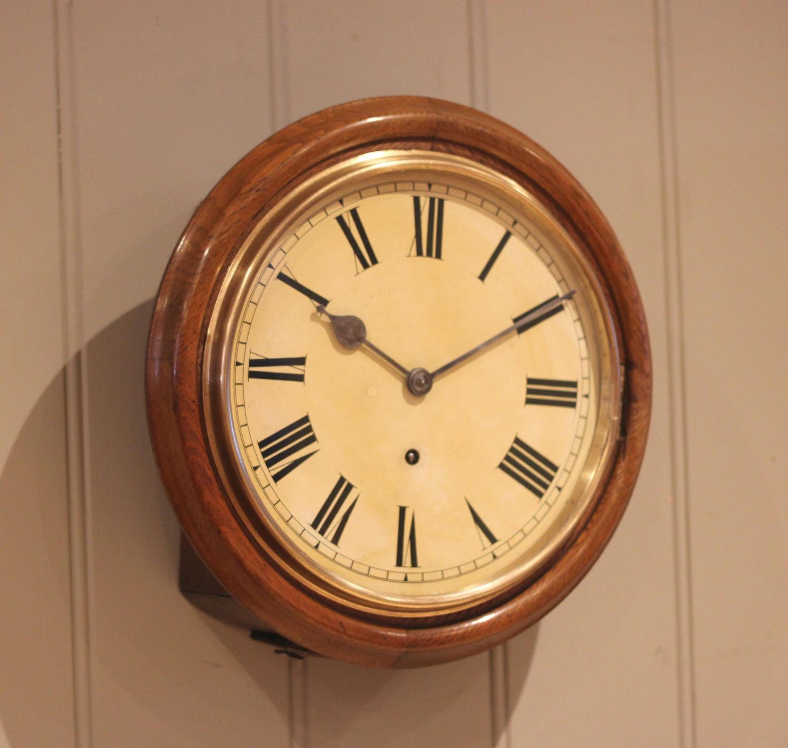 Oak 10" Dial Clock (1 of 12)
