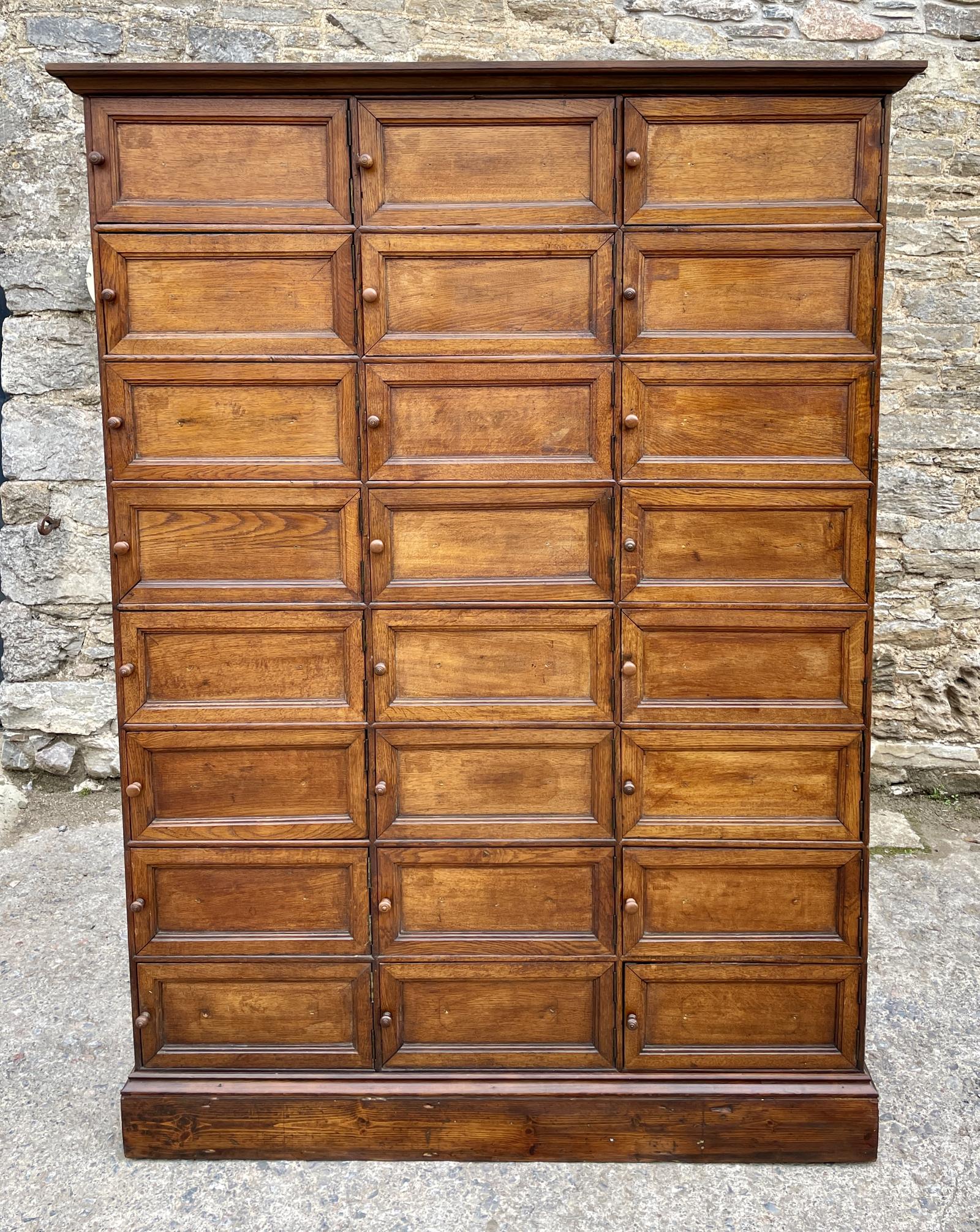 Antique French Oak Notaires Cabinet (1 of 17) Antique French Oak Notaires Cabinet (1 of 17)