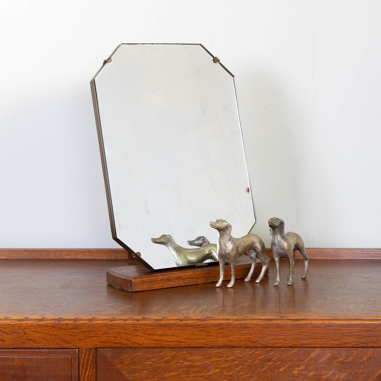 1930s Oak Shop Counter Top Mirror (1 of 9) 1930s Oak Shop Counter Top Mirror (1 of 9)