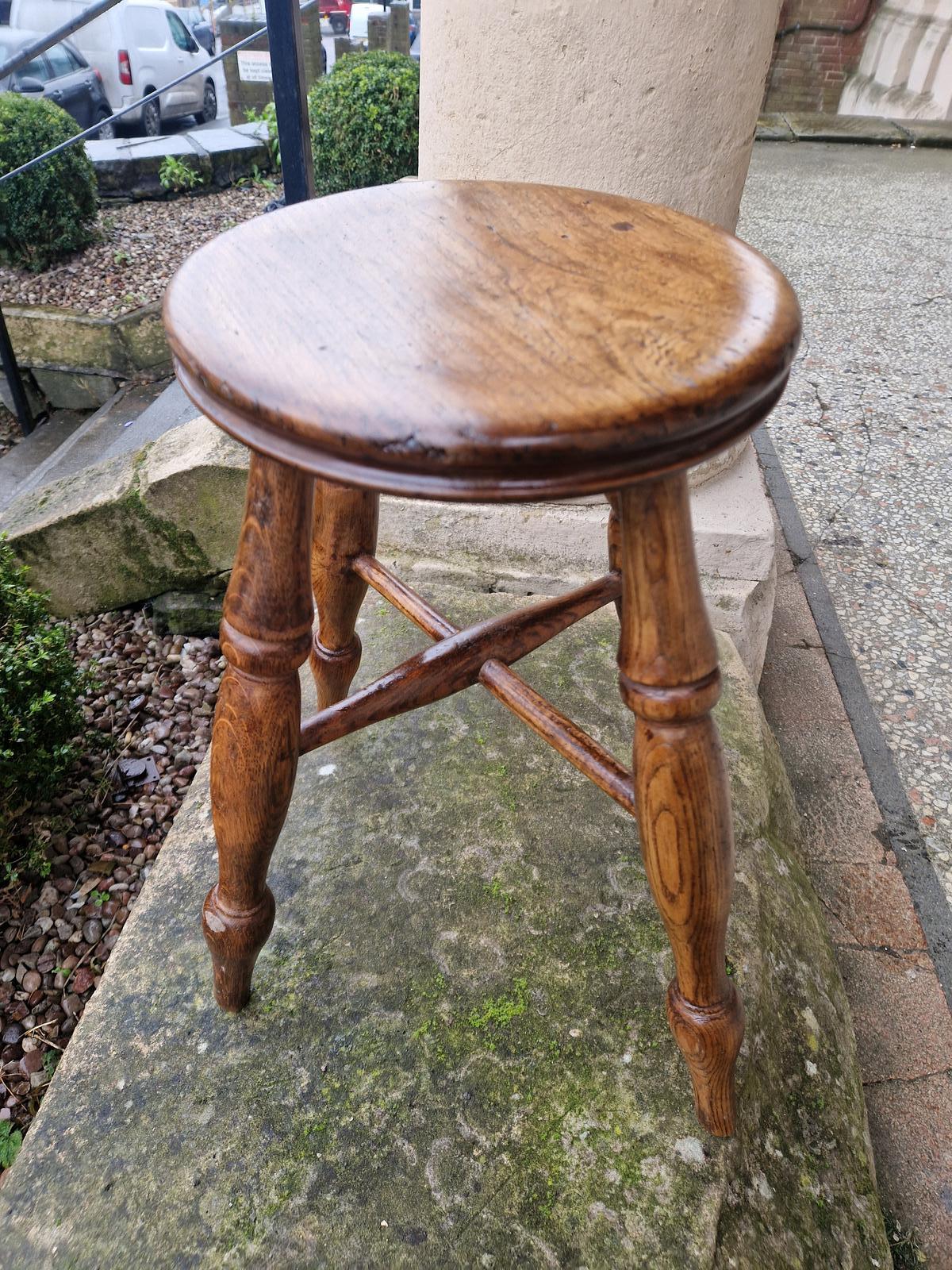 Antique Tavern Stool (1 of 6) Antique Tavern Stool (1 of 6)