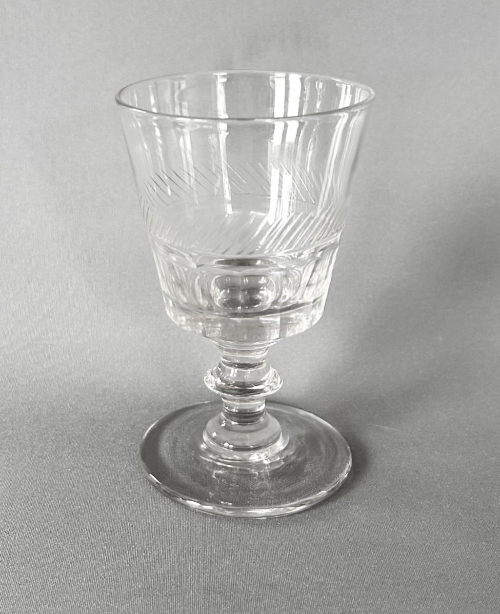 Lovely Small Victorian Cut Glass Bucket Rummer (1 of 7)