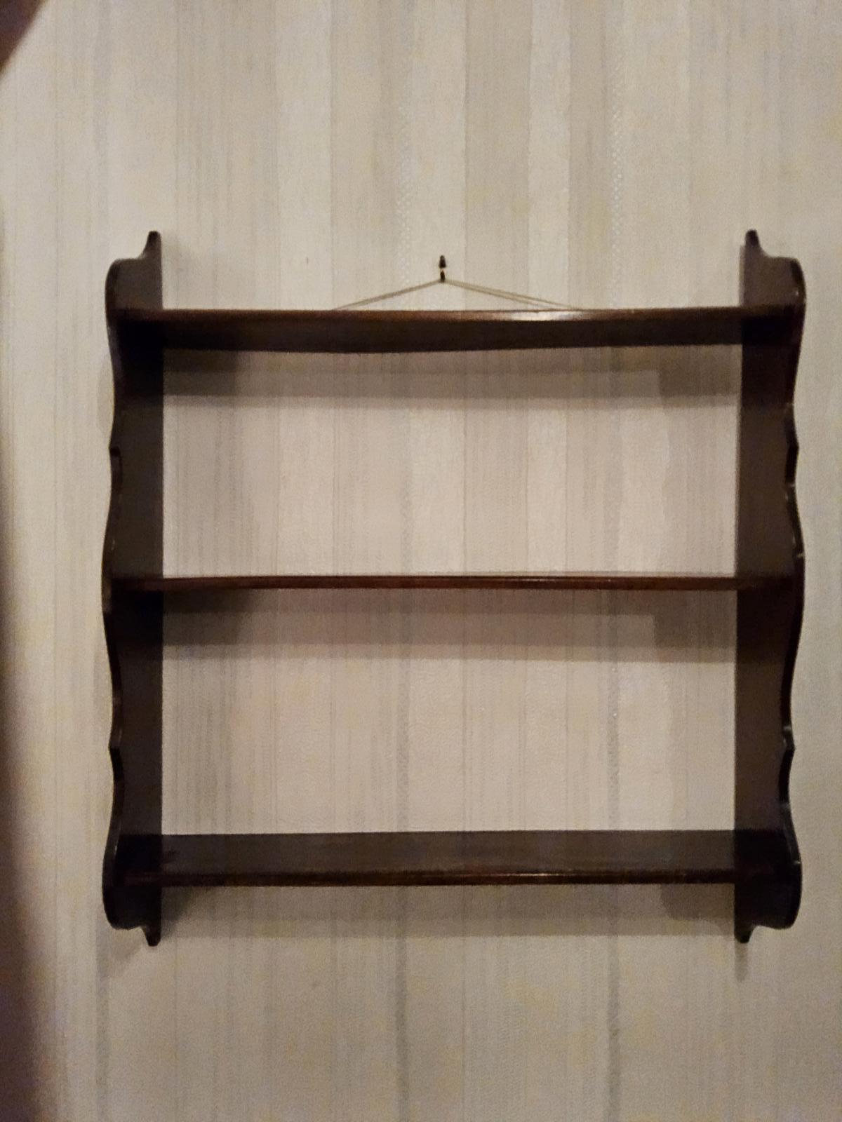 Mahogany Wall Hanging Shelves (1 of 6) Mahogany Wall Hanging Shelves (1 of 6)