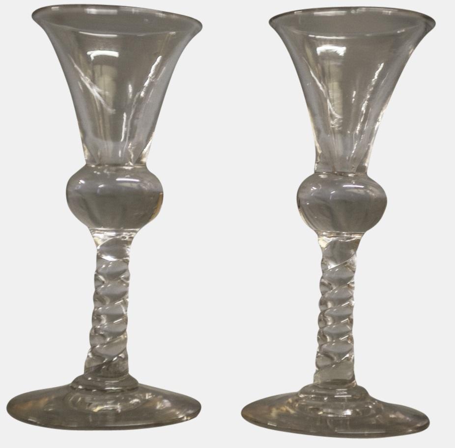 Pair of Rope Twisted Glasses (1 of 1) Pair of Rope Twisted Glasses (1 of 1)