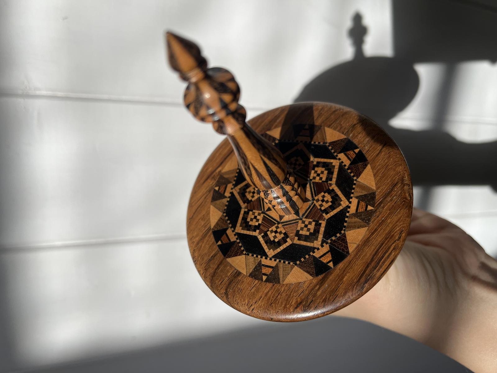 Tunbridge Ware Ring Stand (1 of 3)