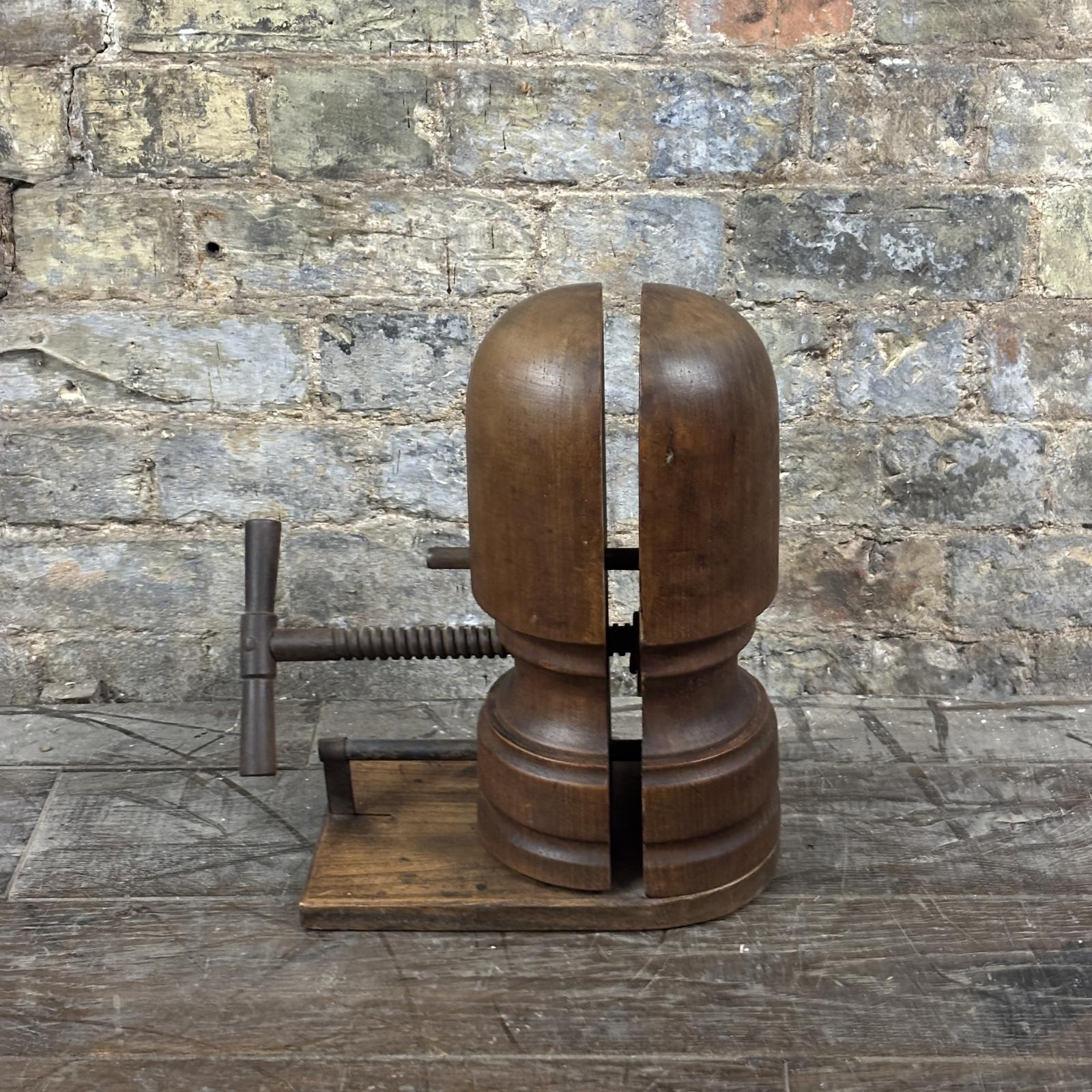 Late 19th-Century Wooden Hat Stretcher (1 of 4) Late 19th-Century Wooden Hat Stretcher (1 of 4)