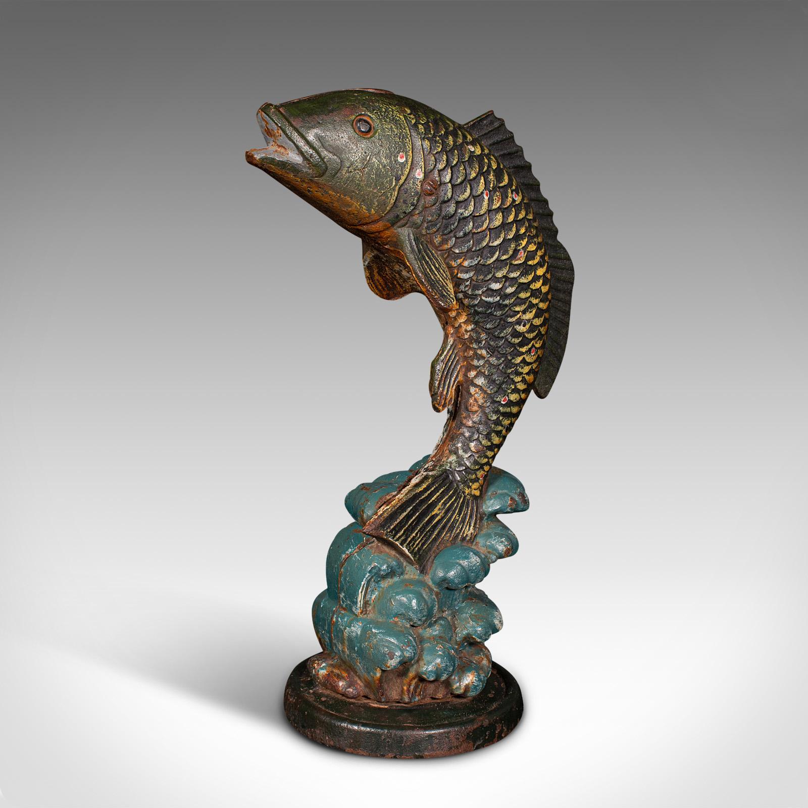 Antique Fish Statue, English, Cast Iron, Angler's Door Stop, Victorian c.1900 (1 of 10) Antique Fish Statue, English, Cast Iron, Angler's Door Stop, Victorian c.1900 (1 of 10)