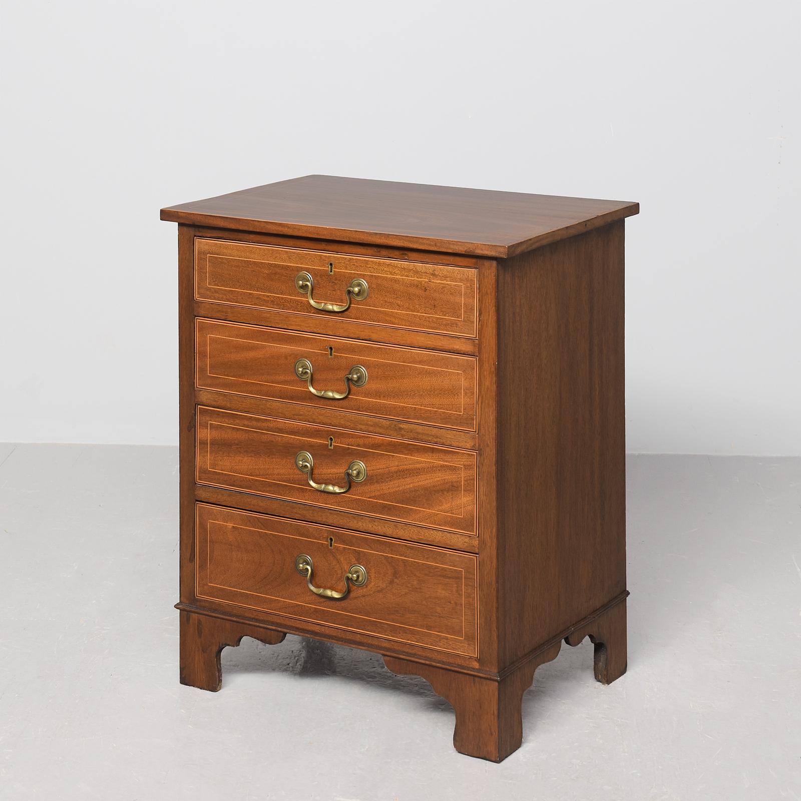 1900s Inlaid Chest of Drawers - main image