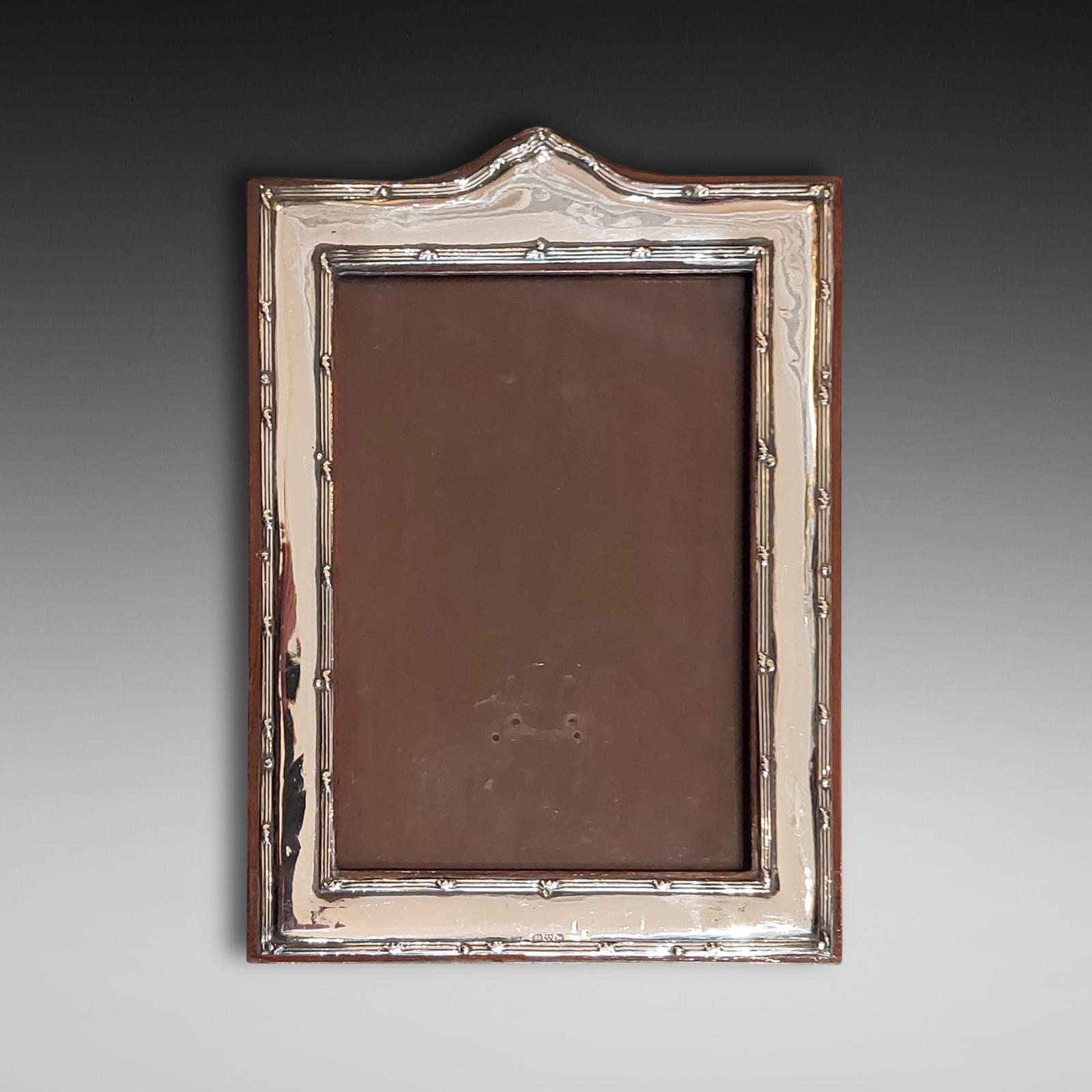 Oak & Silver Photo Frame - Chester 1923 (1 of 6)