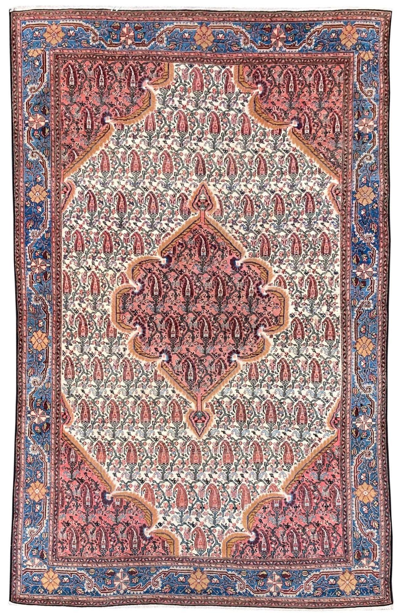 Antique Malayer Rug (1.97m x 1.32m) (1 of 15)