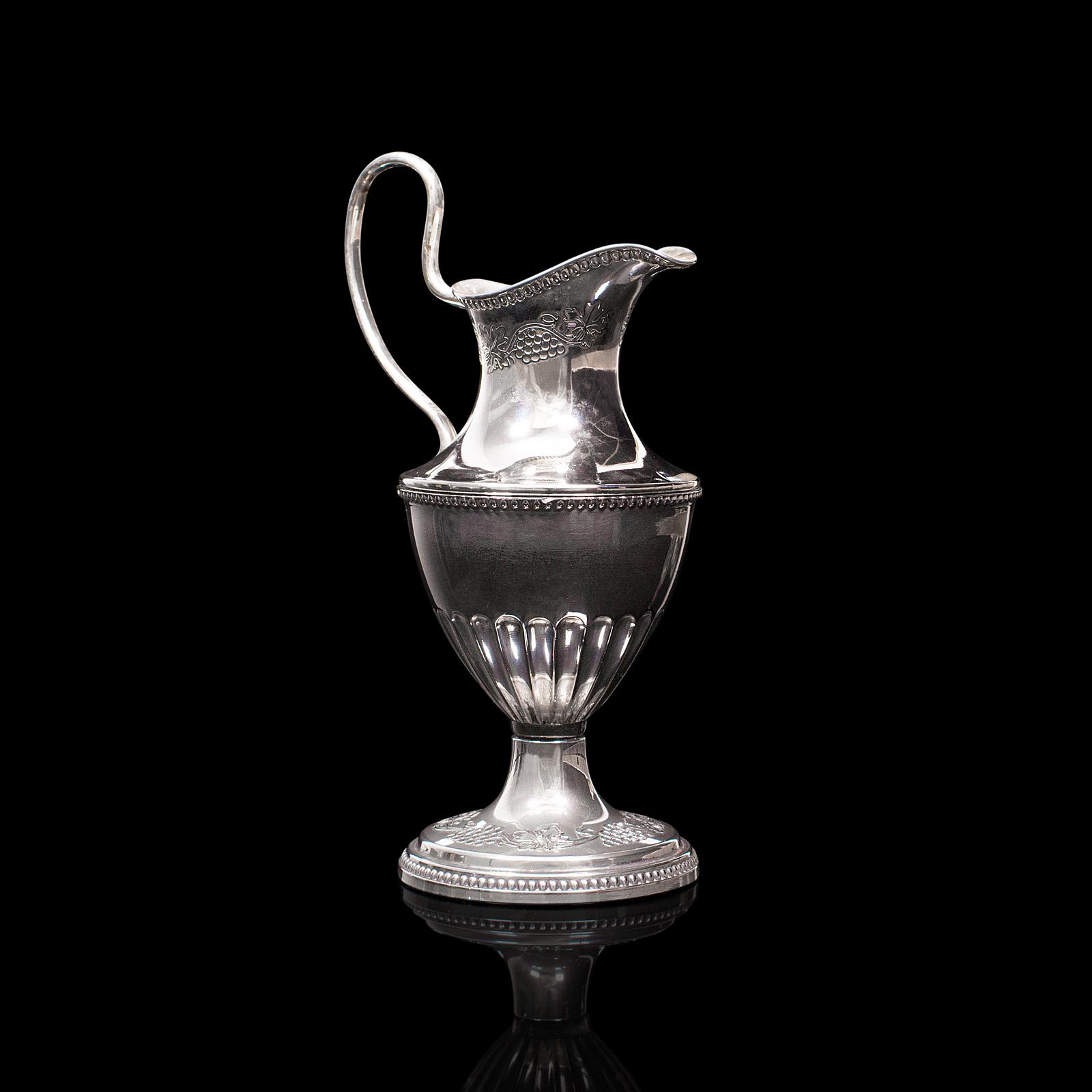 Antique Pouring Jug, English, Silver Plate, Decorative, Posy Vase, Edwardian (1 of 10)