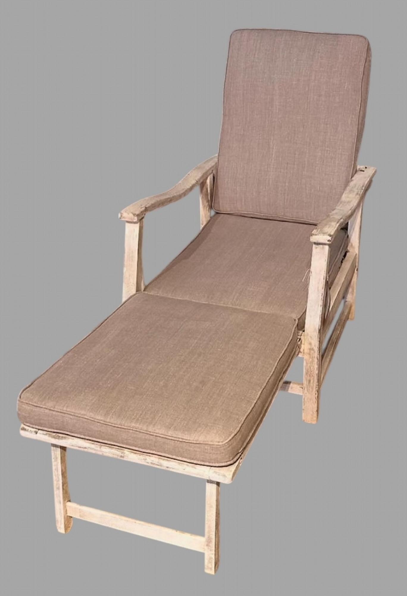 Unusual Mid Century Armchair Lounger (1 of 4)