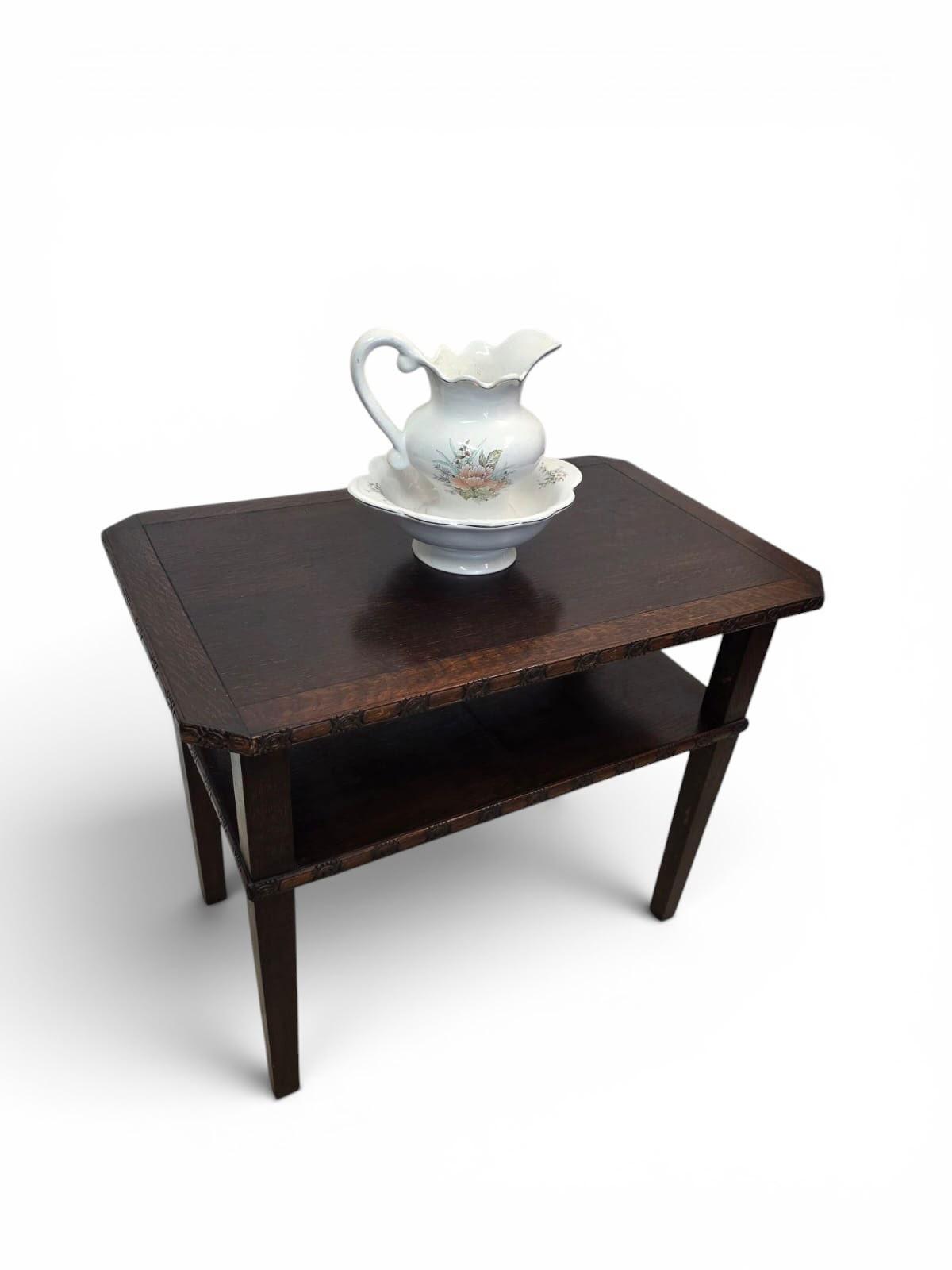 Vintage Oak Coffee / Lamp Table / Lower Shelf c.1930 (1 of 10) Vintage Oak Coffee / Lamp Table / Lower Shelf c.1930 (1 of 10)
