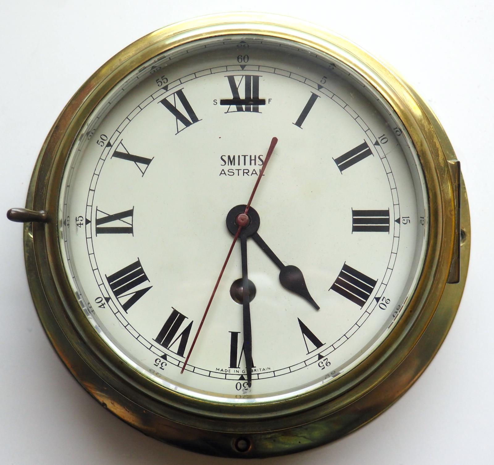Superb Antique English Smiths Bulkhead Wall Clock 8 Day Ships Clock (1 of 11) Superb Antique English Smiths Bulkhead Wall Clock 8 Day Ships Clock (1 of 11)