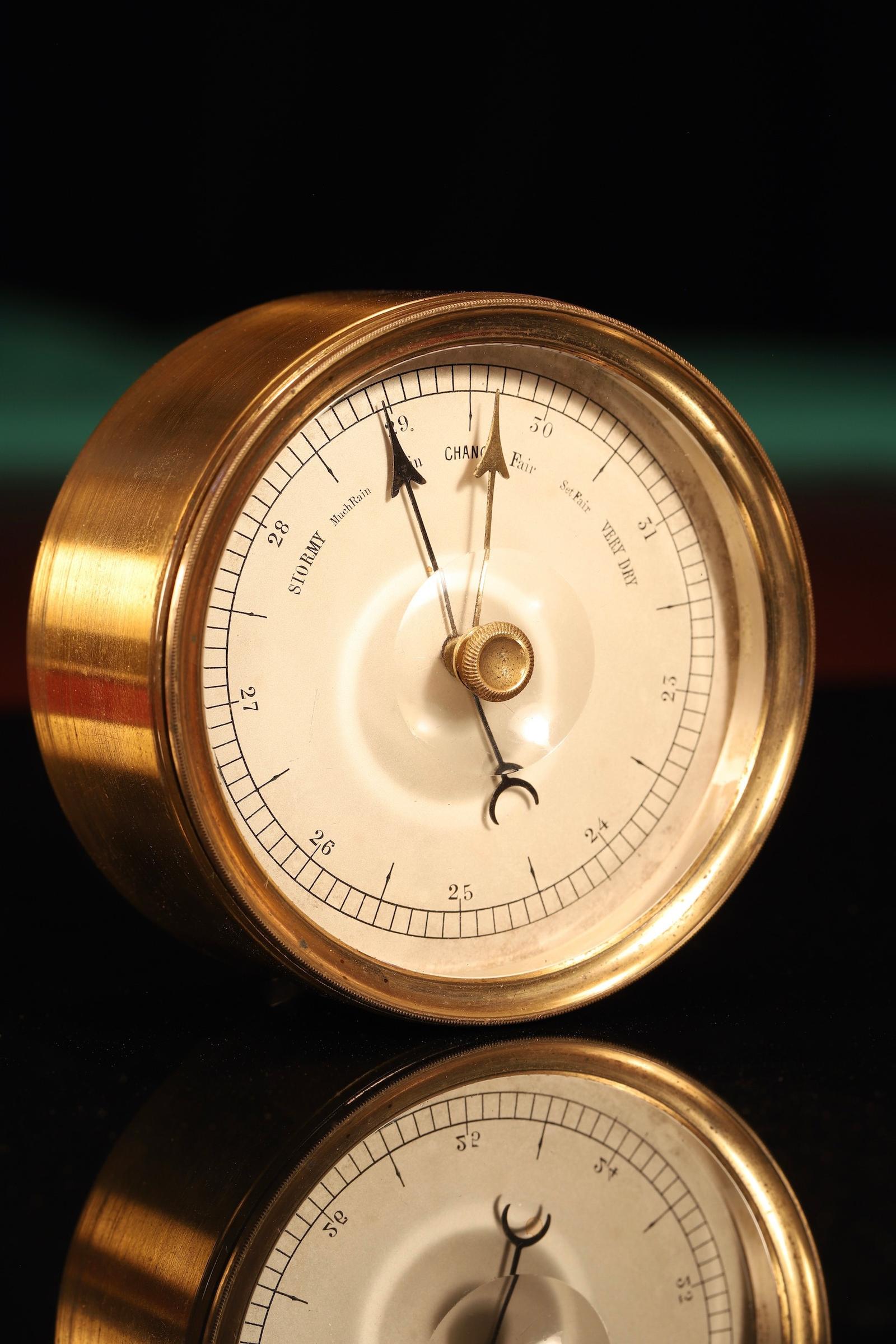 Very Rare Early Pocket Barometer by Negretti & Zambra c.1860 (1 of 15)