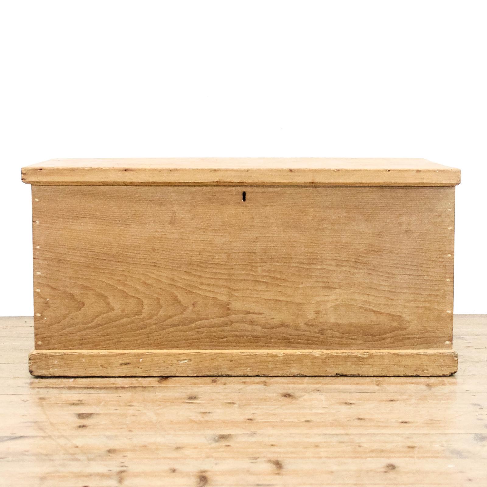 Antique Rustic Pine Trunk (1 of 10)