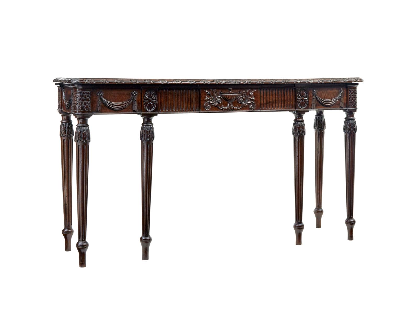 19th Century Carved Console Table In The Adams Taste (1 of 10) 19th Century Carved Console Table In The Adams Taste (1 of 10)