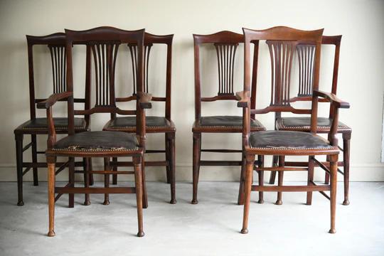 Set of 6 Edwardian Dining Chairs (1 of 12) Set of 6 Edwardian Dining Chairs (1 of 12)