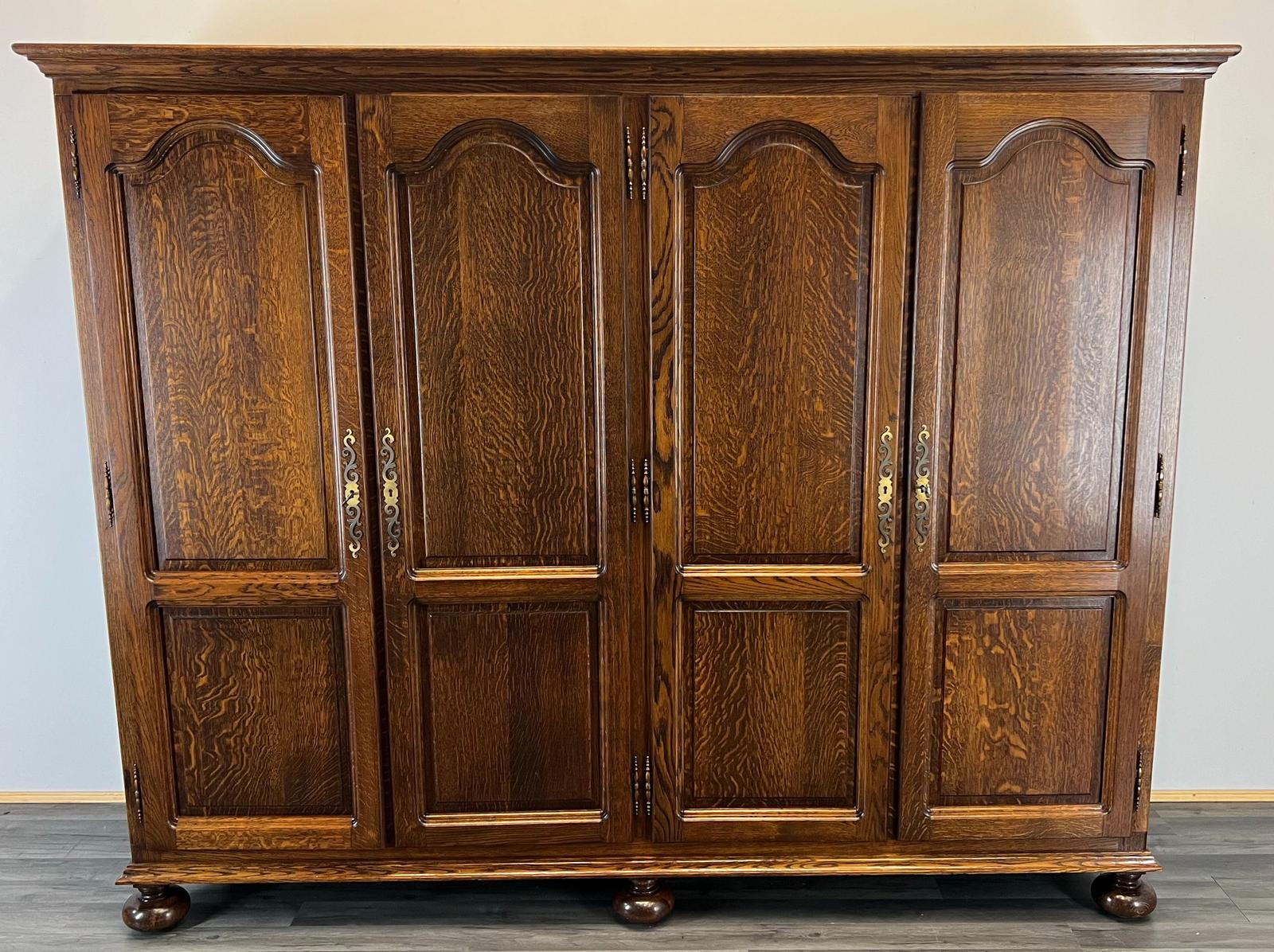 Amazing French Carved 4 Door Armoire Wardrobe (1 of 9) Amazing French Carved 4 Door Armoire Wardrobe (1 of 9)