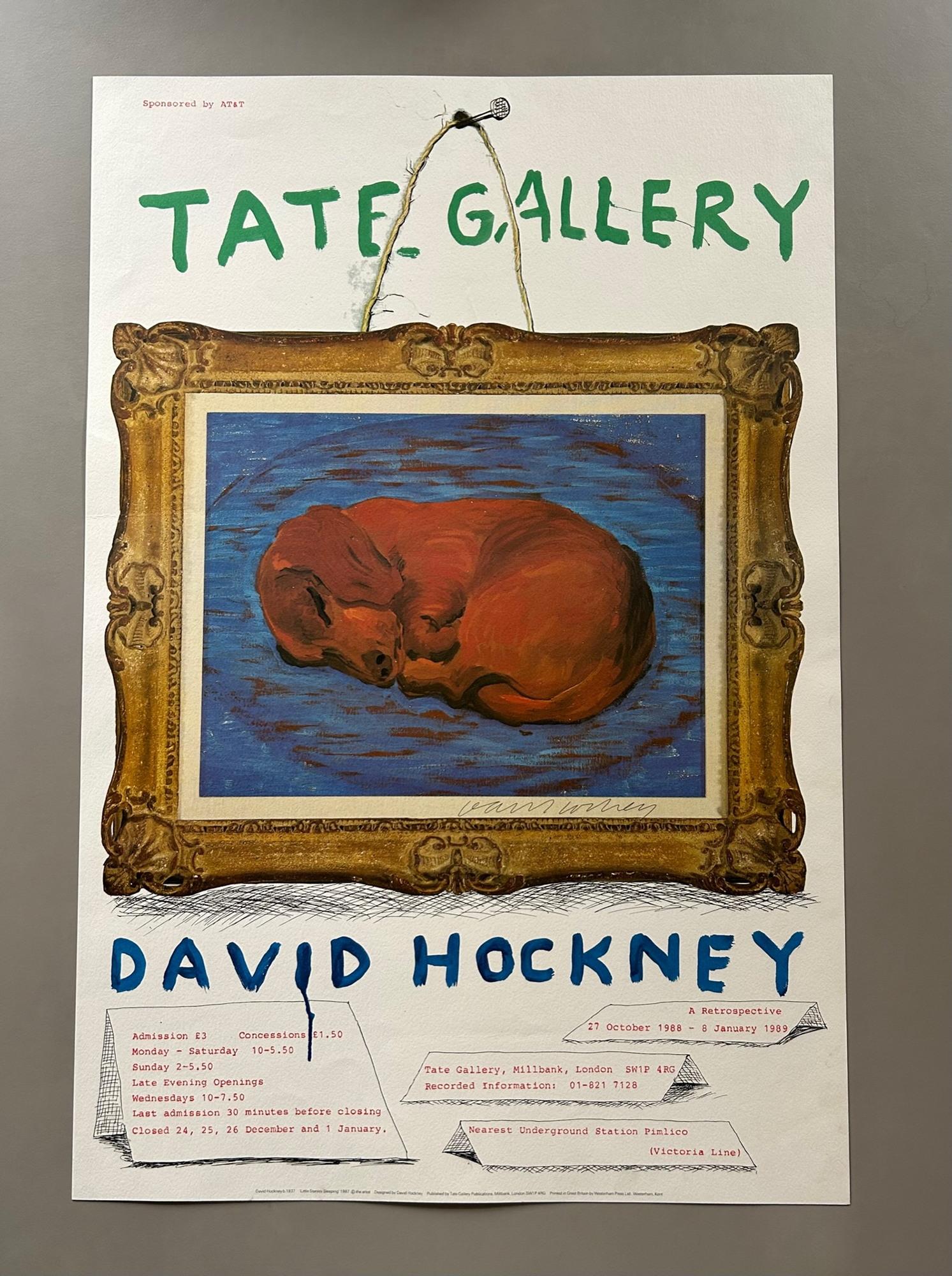 Limited Edition 'Little Stanley Sleeping', 1987 Signed David Hockney (1 of 6) Limited Edition 'Little Stanley Sleeping', 1987 Signed David Hockney (1 of 6)