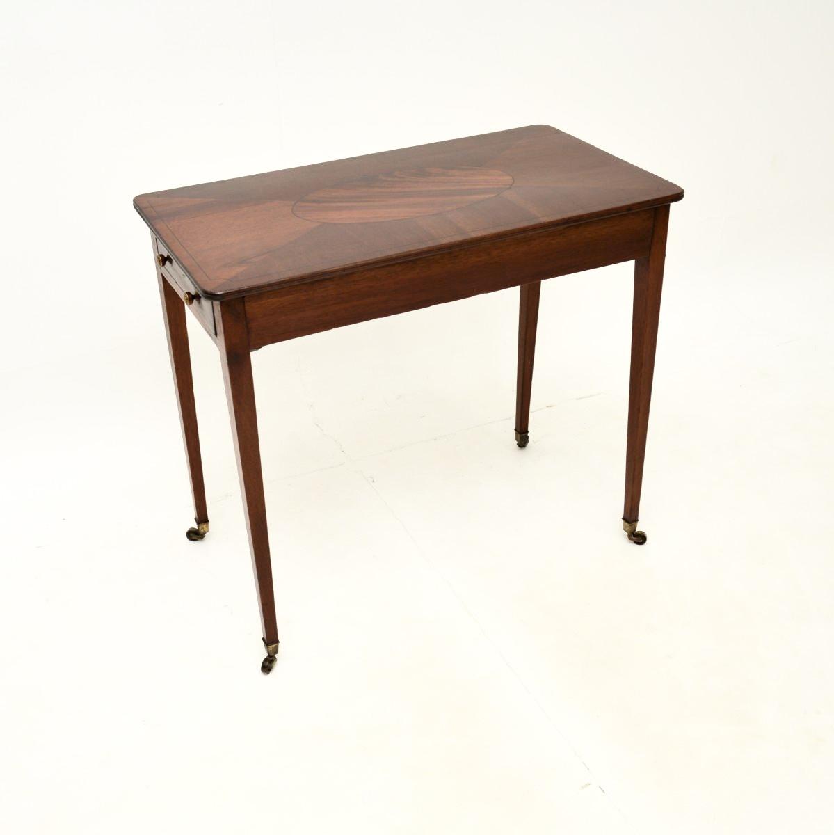 Antique Georgian Period Mahogany Writing / Side Table (1 of 11) Antique Georgian Period Mahogany Writing / Side Table (1 of 11)