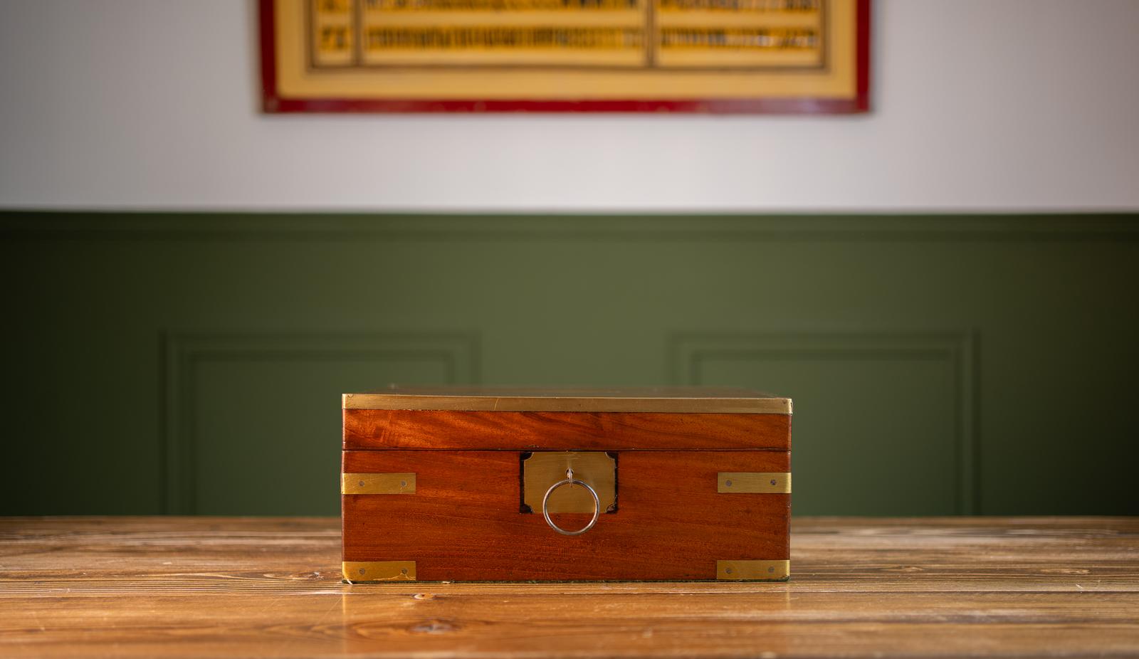 Campaign Mahogany Jewellery Box c.1820 (1 of 14) Campaign Mahogany Jewellery Box c.1820 (1 of 14)