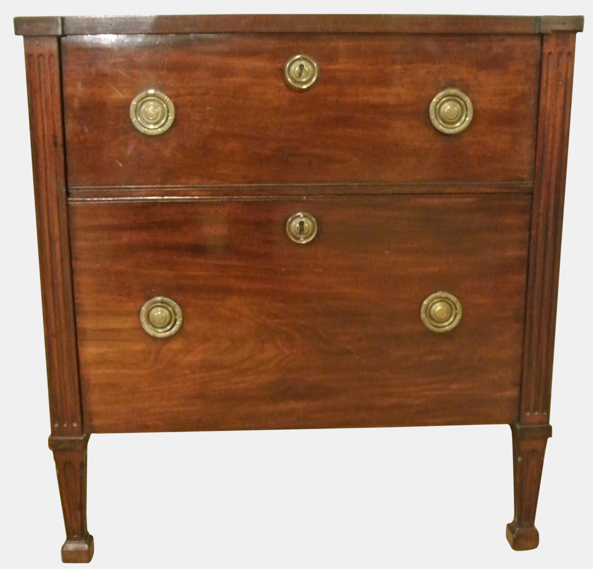 Mahogany Bedside Cabinet with Rising Top (1 of 1) Mahogany Bedside Cabinet with Rising Top (1 of 1)