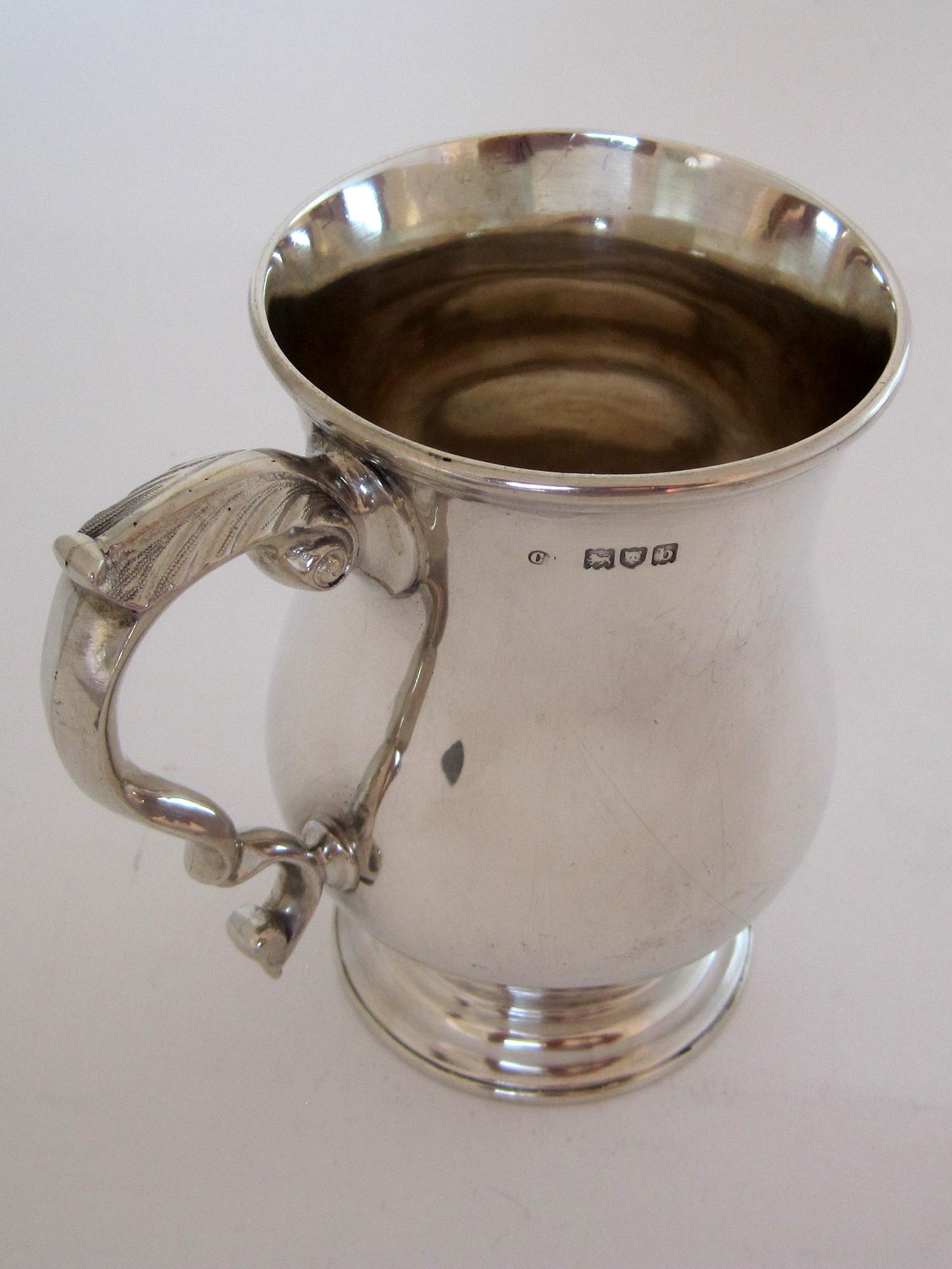 Good Quality Late Victorian Silver Pint Mug (1 of 6) Good Quality Late Victorian Silver Pint Mug (1 of 6)