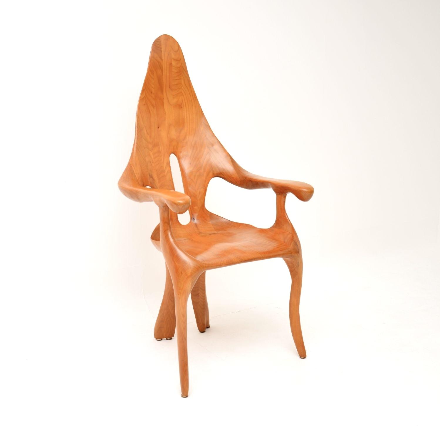 1970s Vintage Italian Studio Craft Sculptural Armchair (1 of 10) 1970s Vintage Italian Studio Craft Sculptural Armchair (1 of 10)
