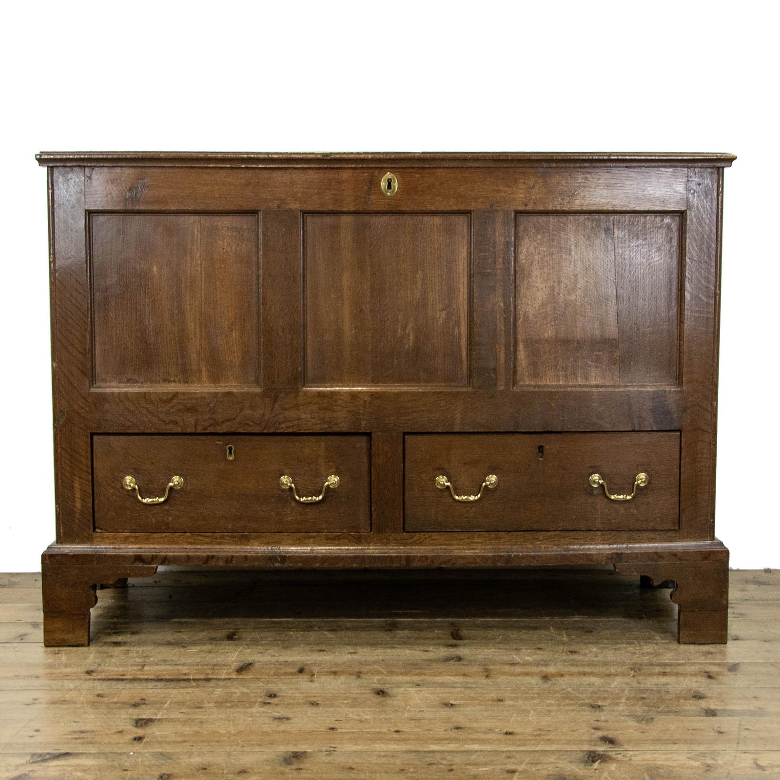 Antique Oak Mule Chest (1 of 11)