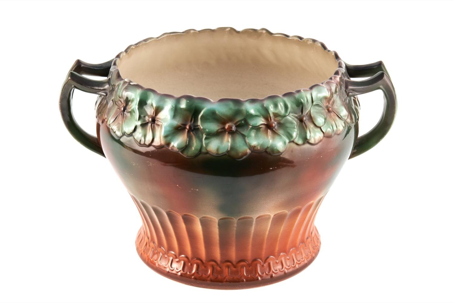 Antique Pottery Jardiniere (1 of 5)