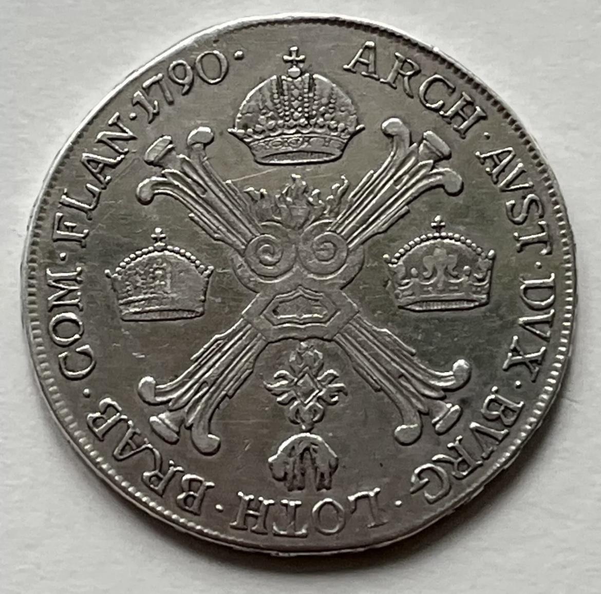 Joseph II - Austria - 1790 1/2 Kronenthaler - Mintmark : A (1 of 11)