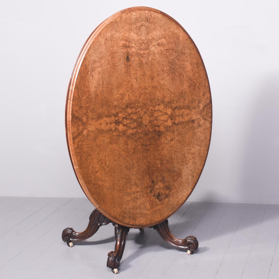 Burr Walnut Victorian Breakfast Table (1 of 11) Burr Walnut Victorian Breakfast Table (1 of 11)