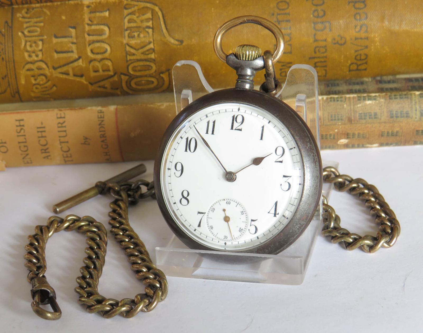 Pocket Watch: Antique Omega Pocket Watch & Chain (1 of 5) Pocket Watch: Antique Omega Pocket Watch & Chain (1 of 5)