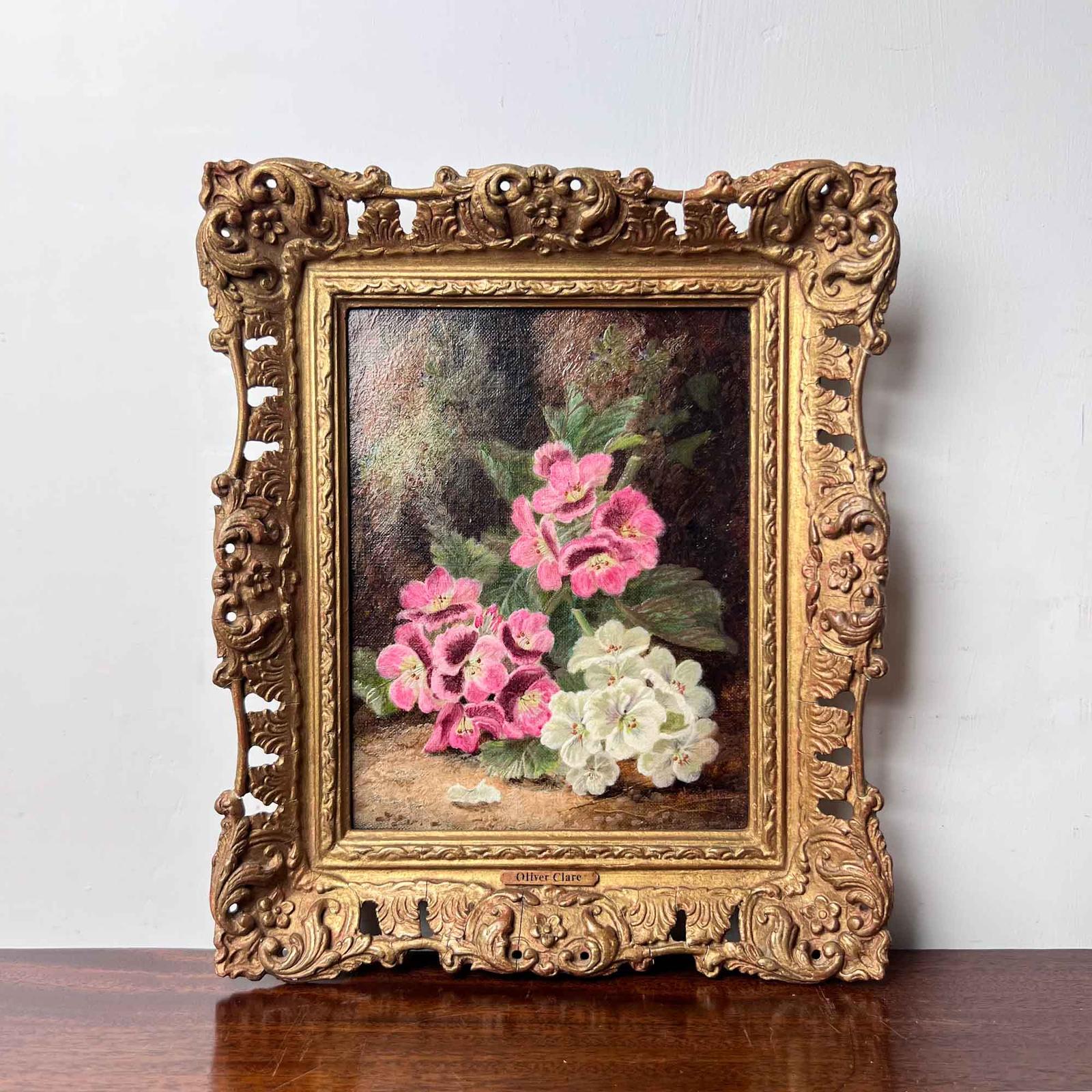 Floral Still Life Oil Painting by Oliver Clare (1 of 14)