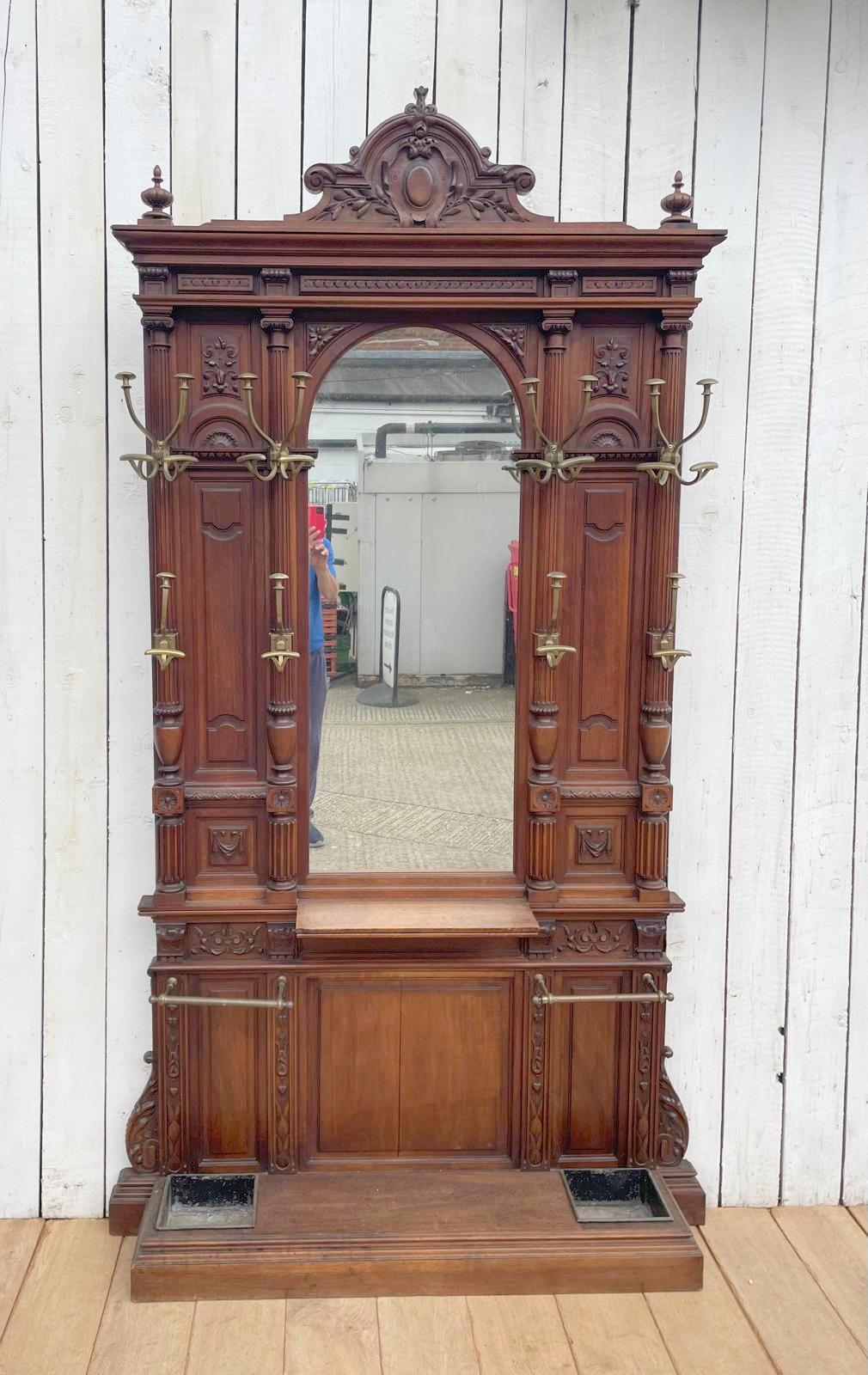Ornate French Hallstand 19th Century (1 of 8)