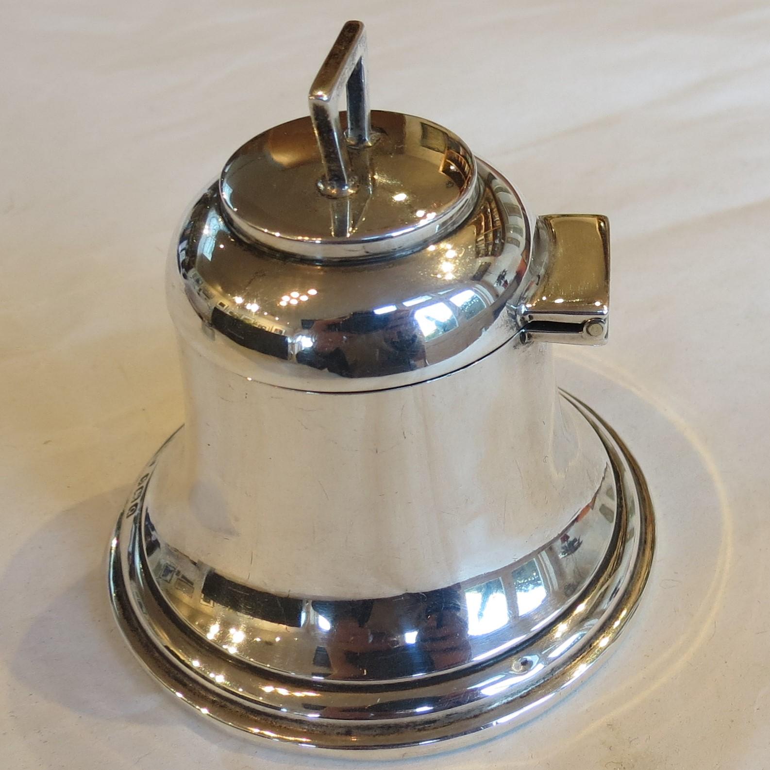 Silver Bell Inkwell - 1940 (1 of 6)